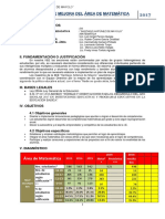 Plan de Mejora de Matematica 2017