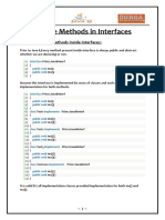 Private Methods in Interfaces