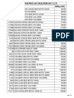 2017-11-13 Liquor Price List