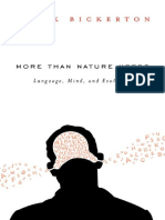 More Than Nature Needs Language, Mind, and Evolution PDF