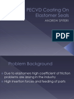 PECVD Coating On Elastomer Seals