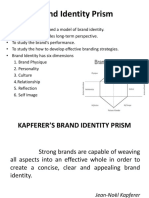 Kapferer's Brand Identity Prism