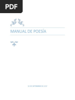 Manual de Poesía