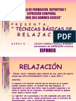 Tecnicas de Relajacion 2017