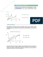 Operaciones Con Vectores