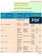 Course Schedule PR 201718 2