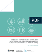 Escenarios Sobre Calidad e Inocuidad en Materias Primas y Alimentos Elaborados 2030