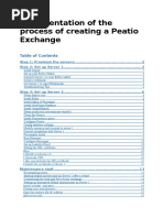 Documentation of The Process of Creating A Peatio Exchange