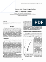 Geothermal Reservoir Study Through Petrophysical Data