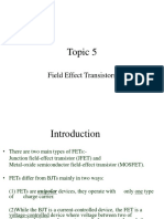 JFET Summary