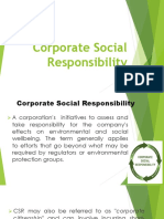 Corporate Social Responsibility