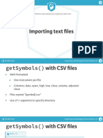 Importing Text File in R