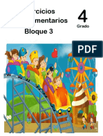 4to Grado - Bloque 3 - Ejercicios Complementarios