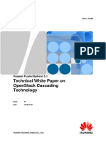 Huawei FusionSphere 5.1 Technical White Paper On OpenStack Cascading Technology (Cloud Data Center)