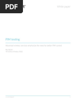 PIM Testing: White Paper