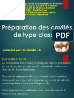 Med Dent2an16 Odonto Preparations Cavites Classe1