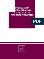 Libro Incremento Patrimonial No Justificado en Personas Naturales Yanet Mamani Yupanqui Actualidad Empresarial 2017