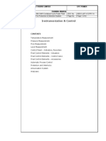 Instrumentation & Control: Larsen & Toubro Limited Epc Power Training Manual