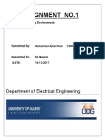 Energy Envoronment Assignment