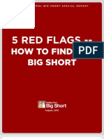 5 Red Flags - : How To Find The Big Short