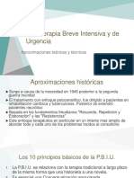 Psicoterapia Breve Intensiva y de Urgencia