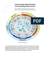 The Instructional Design Maturity Model Approach For Developing Online Courses