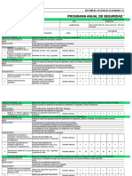 Programa Anual de Seguridad y Salud en El Trabajo - 2018