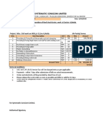 Systematic Conscom Limited: Est - No.: Date: 8/31/2010