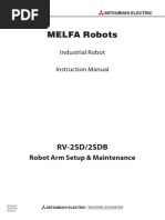 Robot Arm Setup and Maintenence RV-2SD PDF