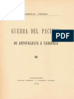 Bulnes Gonzalo - Guerra Del Pacifico de Antofagasta A Tarapaca