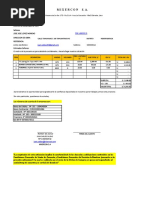 Cotizacion Jose Lopez