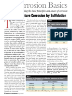 High Temperature Corrosion by Sulfidation