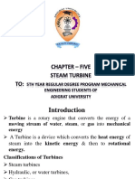 Chapter-5 Steam Turbine