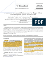 Evaluation of Environmental Burdens Caused by Changes of Food Waste Management Systems in Seoul, Korea