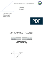 Materiales Fragiles