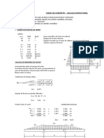 Diseño Estructural de Canal de Concreto