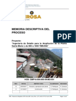 Memoria Descriptiva Del Proceso