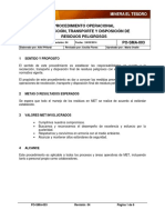 PO-SMA-003 Recolección Transporte y Disposición RP (Rev 5) OK