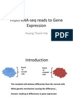 From RNA-seq Reads To Gene Expression