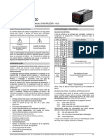 Manual Controlador Novus Modelo N1200 v20x