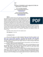 Analysis of Romanian Fisheries and Aquaculture in Regional Context