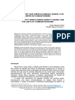 O Que É Comunidade - Sandel - Limites Do Comunitarismo