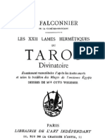 Les XXII Lames Hermétiques Du Tarot Divinatoire Par R. Falconnier