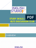 Study Skills: Reading Ielts Discussion Club