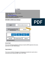 Sap Abap On Hana