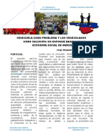 Venezuela Como Problema y Los Venezolanos Como Solución PDF