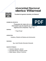 Informe Analisis y Diseño SI.2 1 Avance