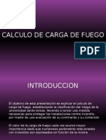 Presentacion - Calculo de Carga de Fuego