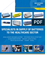 Medical Batteries Catalogue PDF