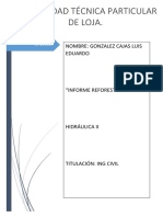 Informe de Reforestación